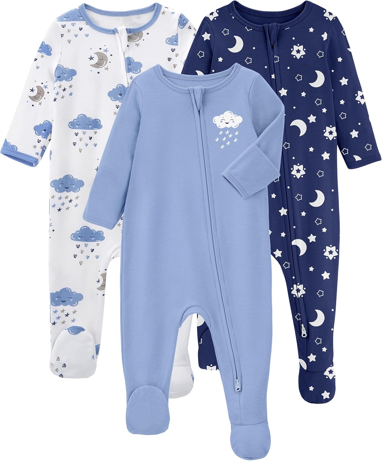 Baby Clothing Organic - Baby-Schlafanzüge aus 100% Bio-Baumwolle für Neugeborene