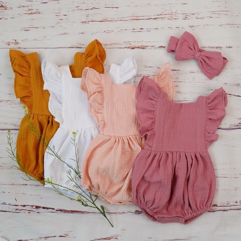 Baby Clothing Organic - Bio-Baumwolle Baby Mädchen Kleidung Sommer Neue