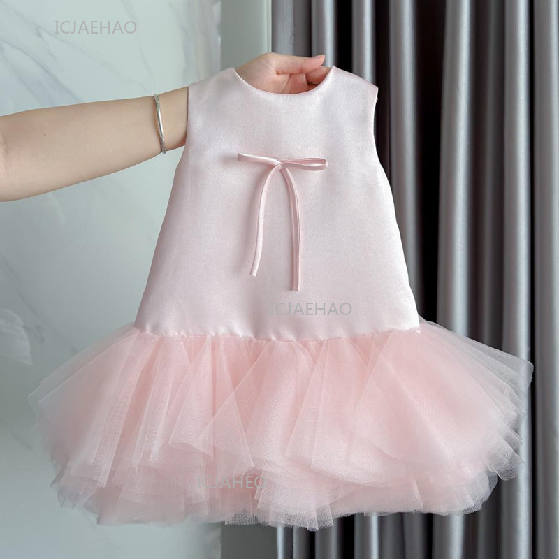 Baby Clothing Dresser - Partykleid Rosa Baby Mädchen Weste mit