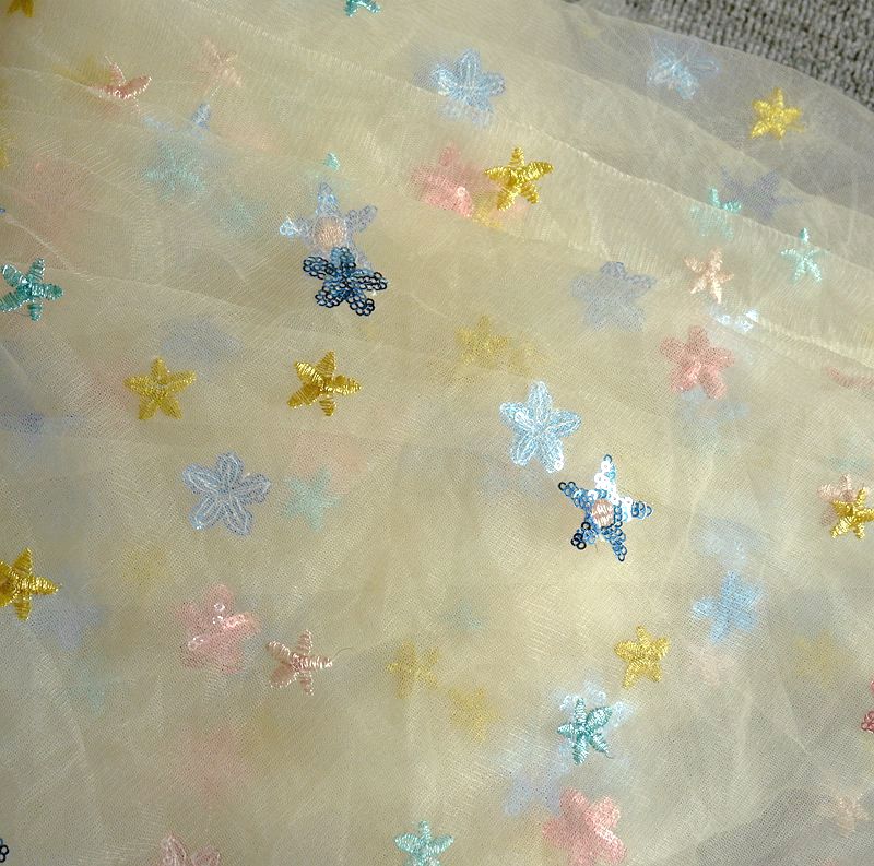 50x150cm bestickter Stern Netz – Baby Clothing Organic Bewertung und Preis