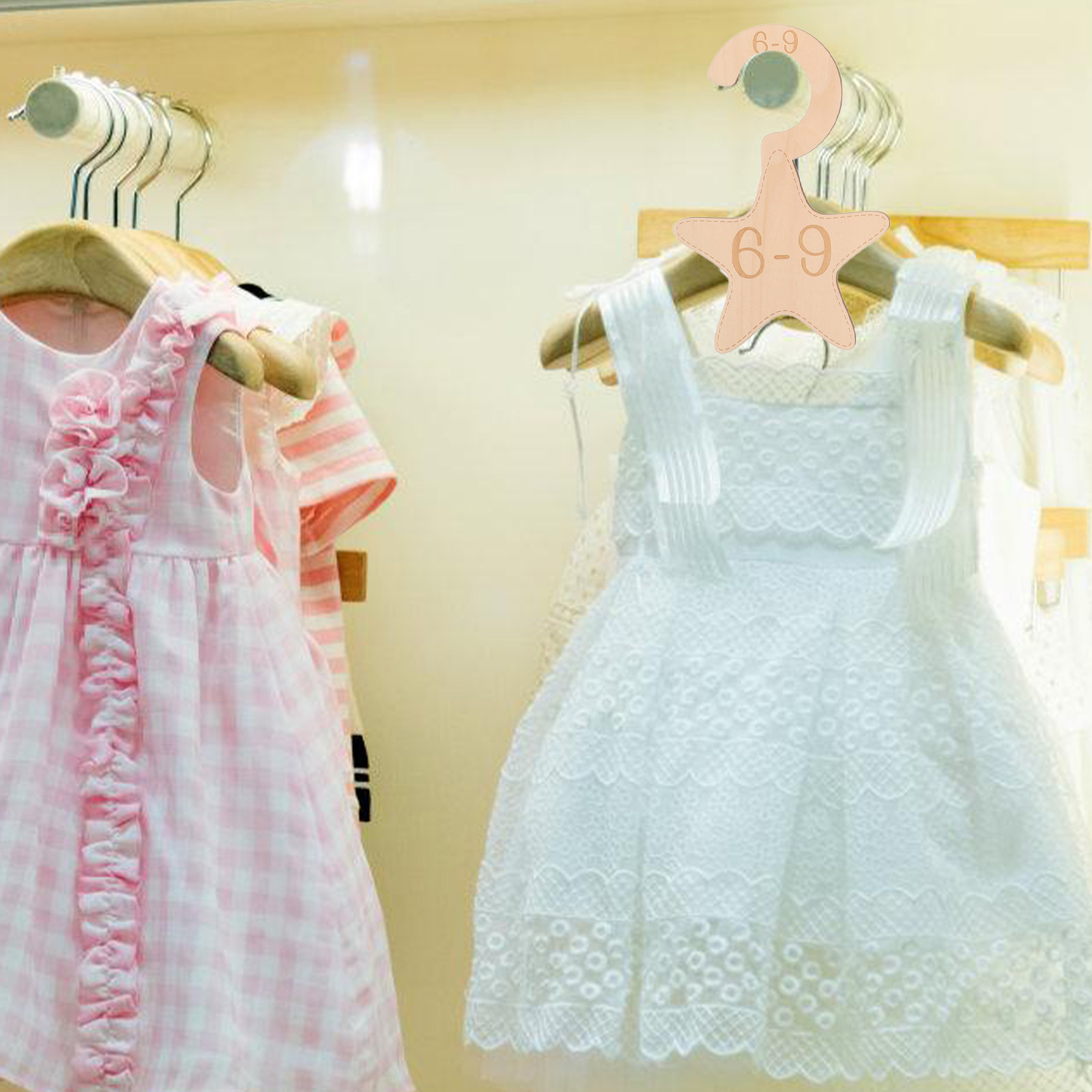 7-teilige Baby-Kleider-Schrank – Baby Clothing Dividers Bewertung und Preis
