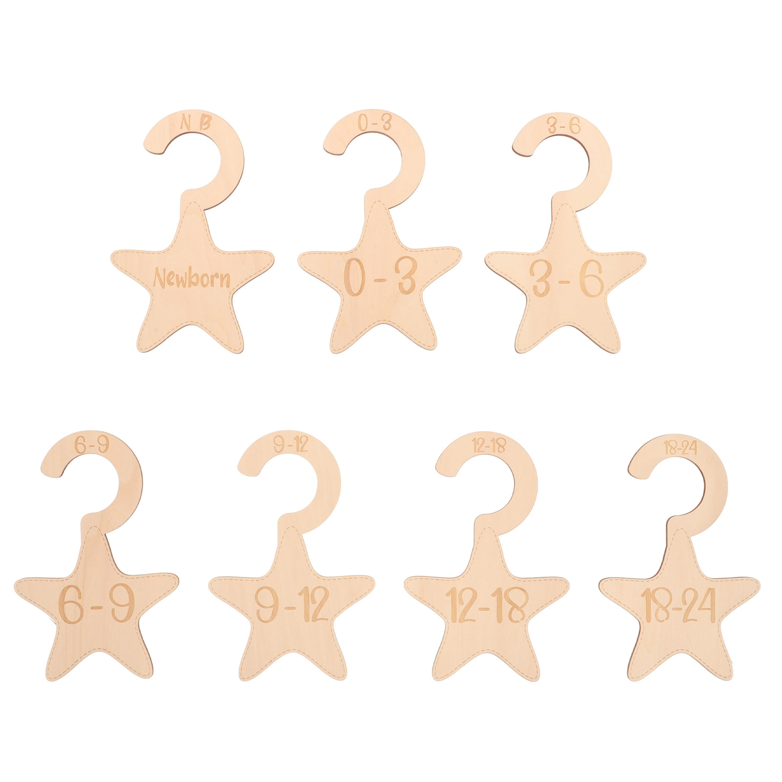 7-teilige Baby-Kleider-Schrank – Baby Clothing Dividers Bewertung und Preis