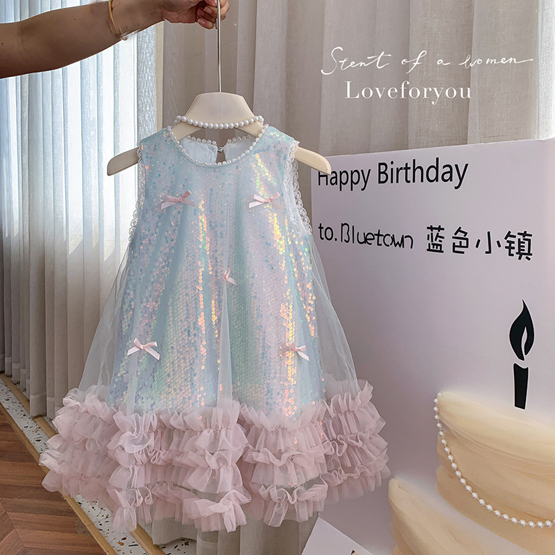 Mädchen Kleid Sommer Neue Kind – Baby Clothing High End Bewertung und Preis