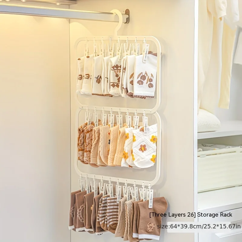 Multifunktionaler Kleiderbügel – Baby Clothing Hanging Rack Bewertung und Preis