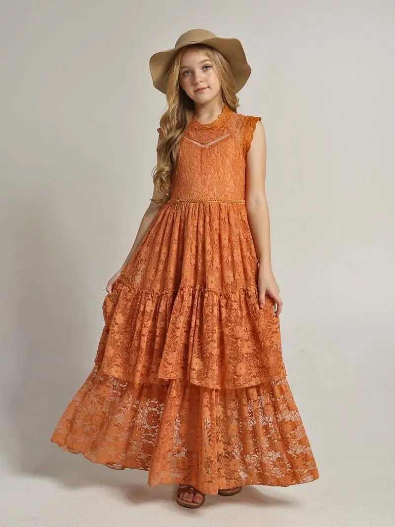 Mädchen Blumenkleid Spitzenkle – Baby Clothing Dresser Bewertung und Preis