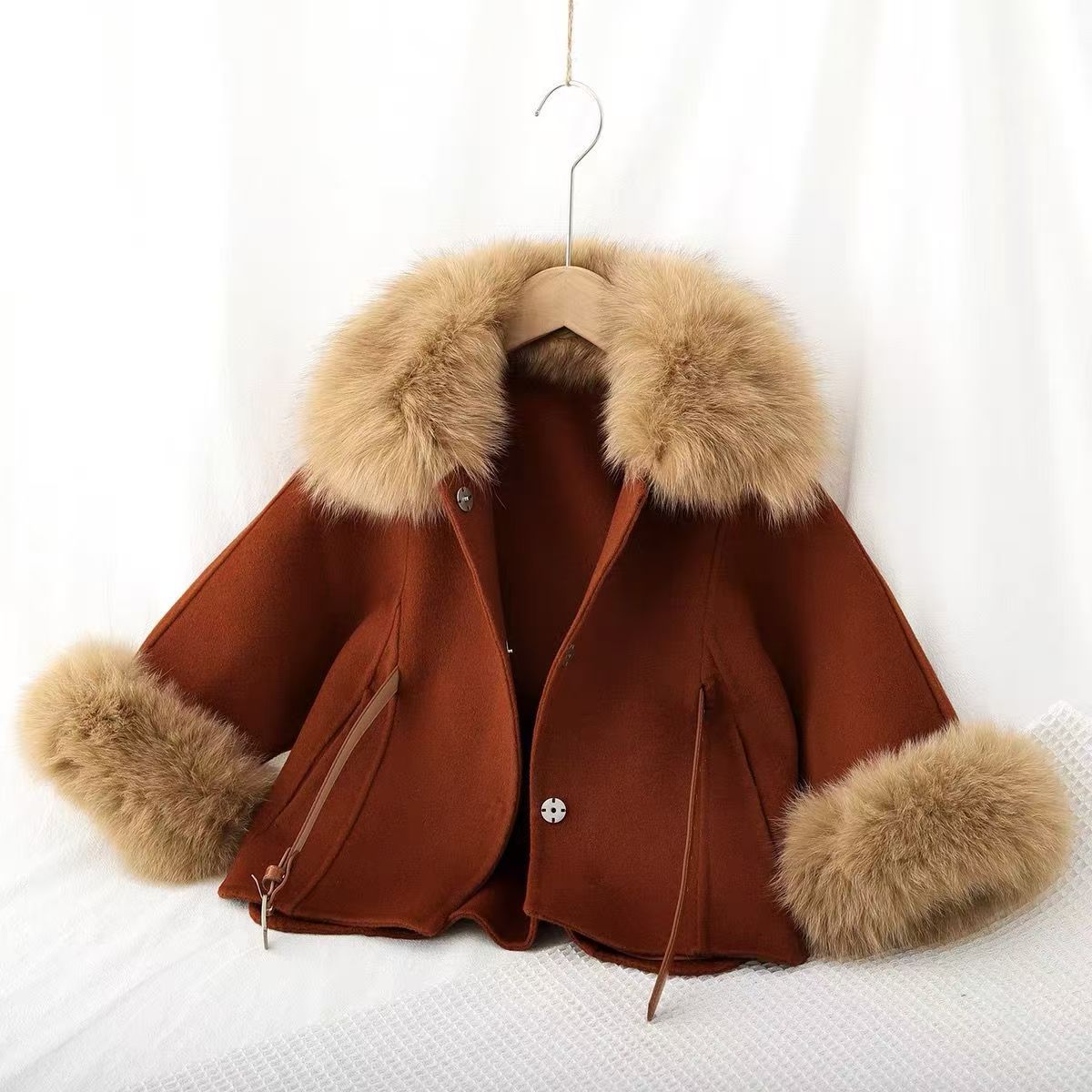 Doppelseitiger Wollmantel für  – Baby Clothing High End Bewertung und Preis