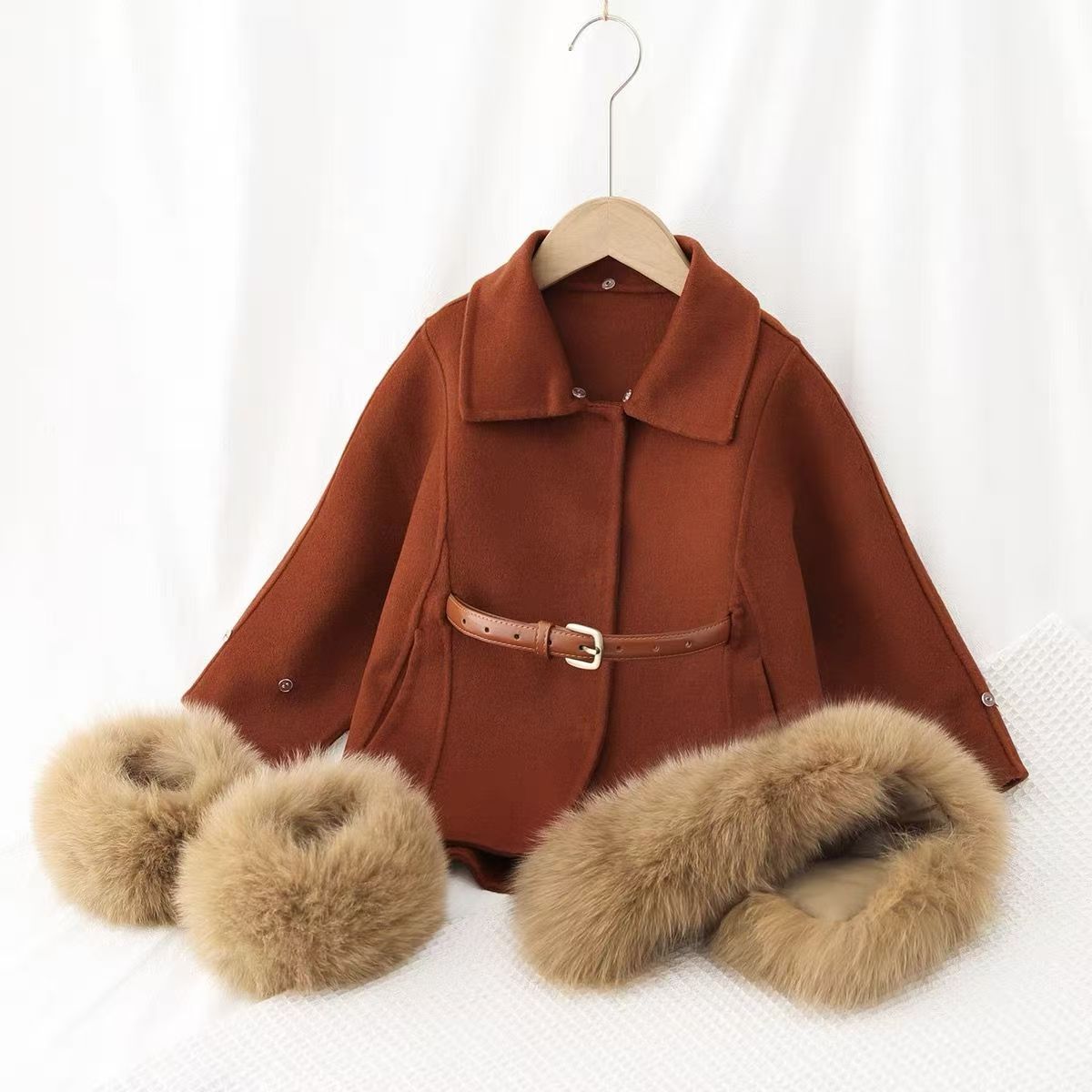 Doppelseitiger Wollmantel für  – Baby Clothing High End Bewertung und Preis