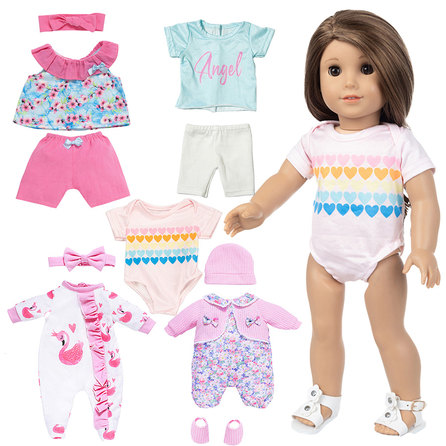 Puppenkleidung für 18-Zoll-Reb – Baby Clothing Usa Bewertung und Preis